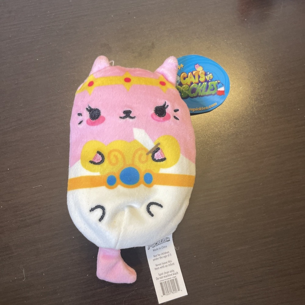 Cats Vs Pickles Beanbag Plush Gold Series #307 Amazonia NEW